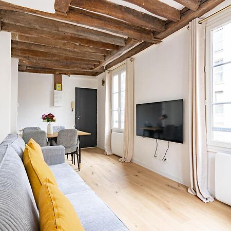 Appartement Quartier Fontaine Chatelet Les Halles Free Netflix Paris Luaran gambar