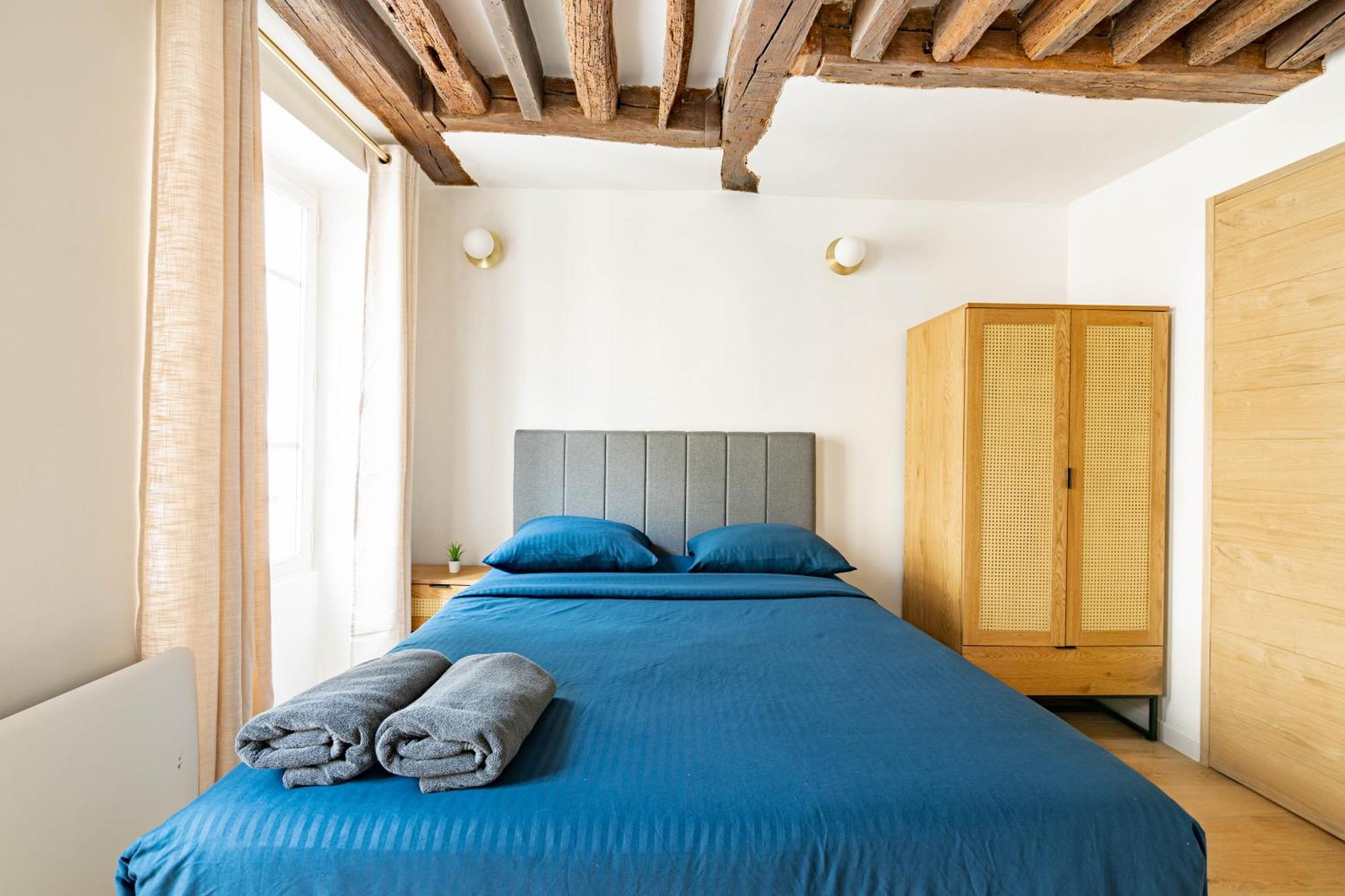 Appartement Quartier Fontaine Chatelet Les Halles Free Netflix Paris Luaran gambar