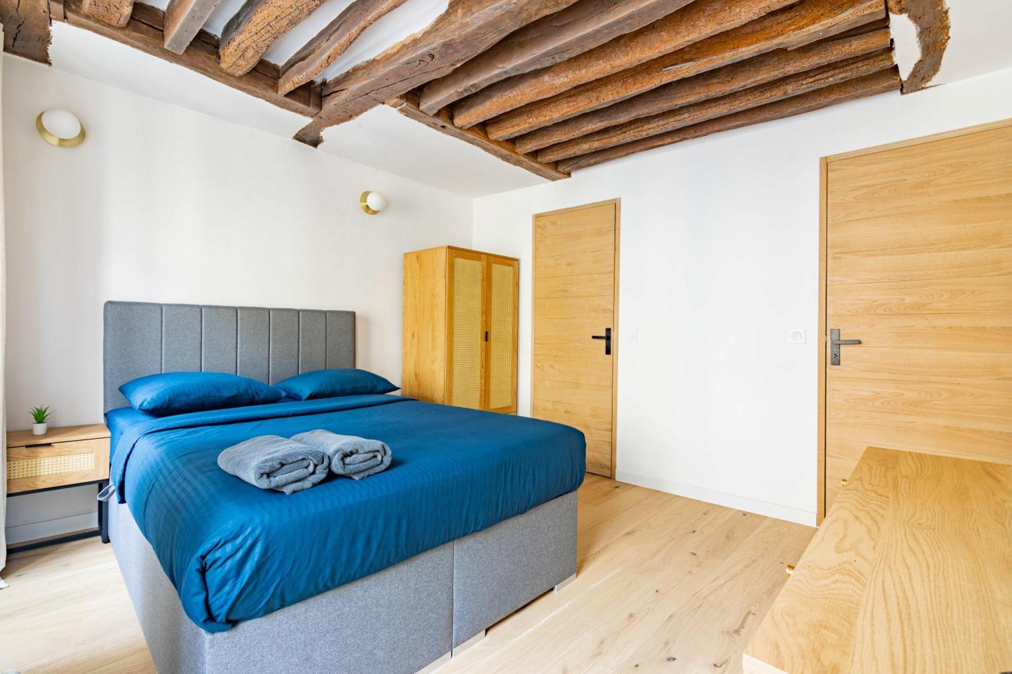 Appartement Quartier Fontaine Chatelet Les Halles Free Netflix Paris Luaran gambar