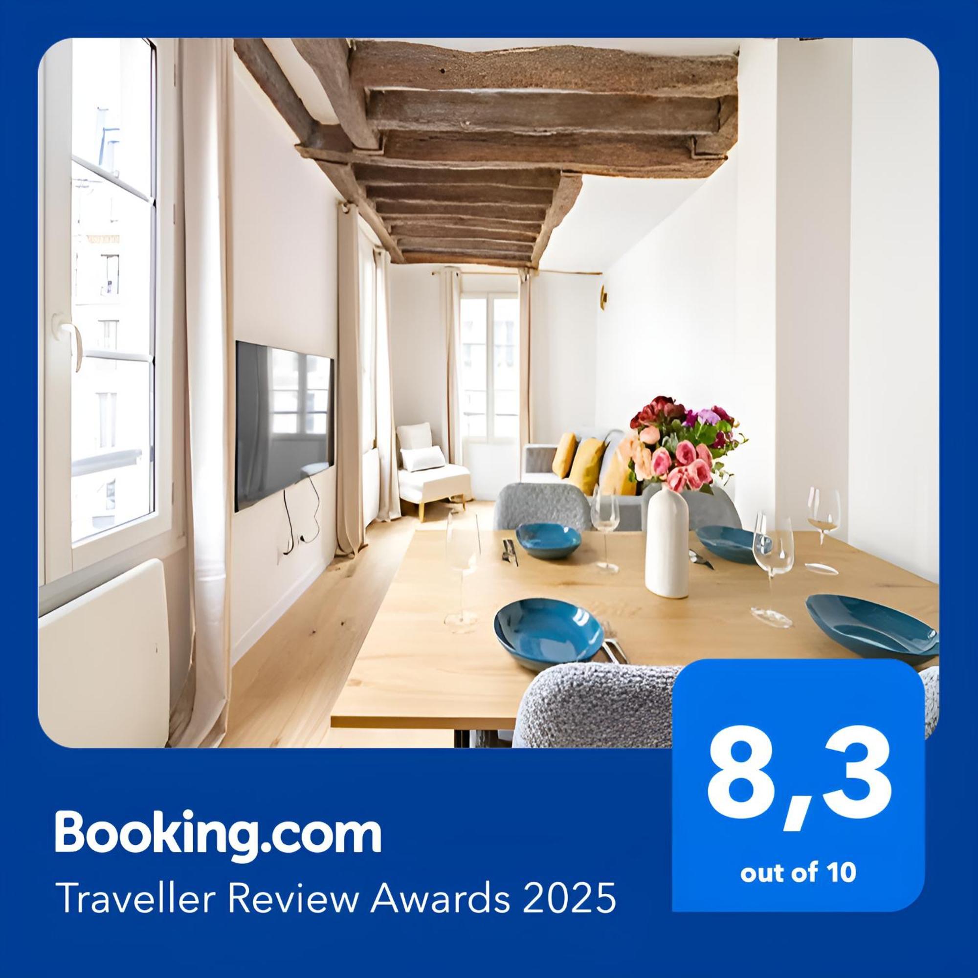 Appartement Quartier Fontaine Chatelet Les Halles Free Netflix Paris Luaran gambar